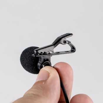 Microphone Clip Smartphone Laptop Tablet Pc Untuk Youtube Vlog Smule Mic Penyiar Reporter Suara Jernih Berkualitas Murah / Microphone Clip On Jepit For Smartphone Laptop PC 3.5mm / Mikrofon Konten Vlog Microphone Kabel Mik Mini Kecil Microphone Mic Jepit