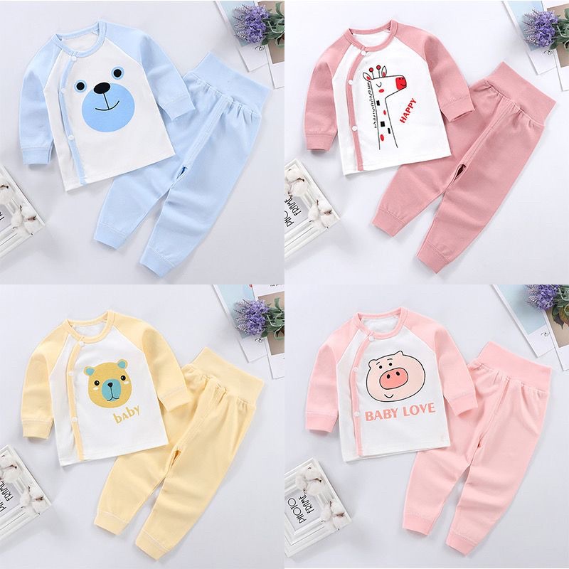 Setelan Lengan Panjang Premium Anak Laki Laki Perempuan Import / Setelan Piyama Anak Import / Baju Tidur Anak