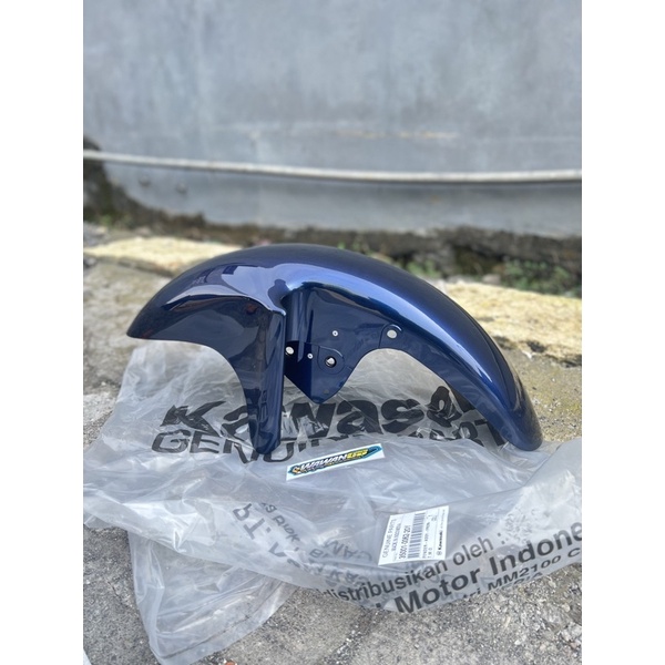 Spakbor depan ninja RR Slebor depan ninja RR biru navy KGP 35001-0062-20y