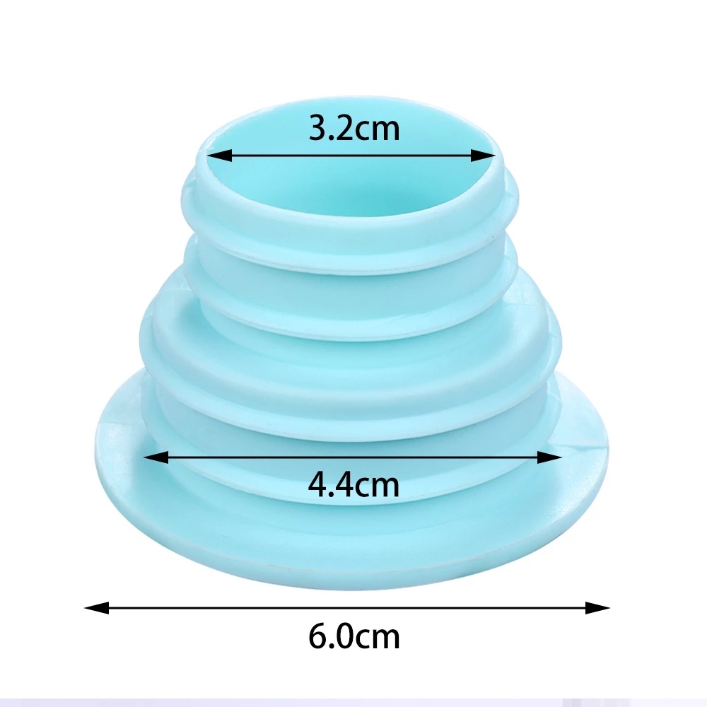 Kitchen Sewer Floor Drain Sealing Silicone Ring Washer Tank Selokan Kolam Floor Drain Ring Konektor Anti Bau Telescopic Sealing Stopper Pest Control