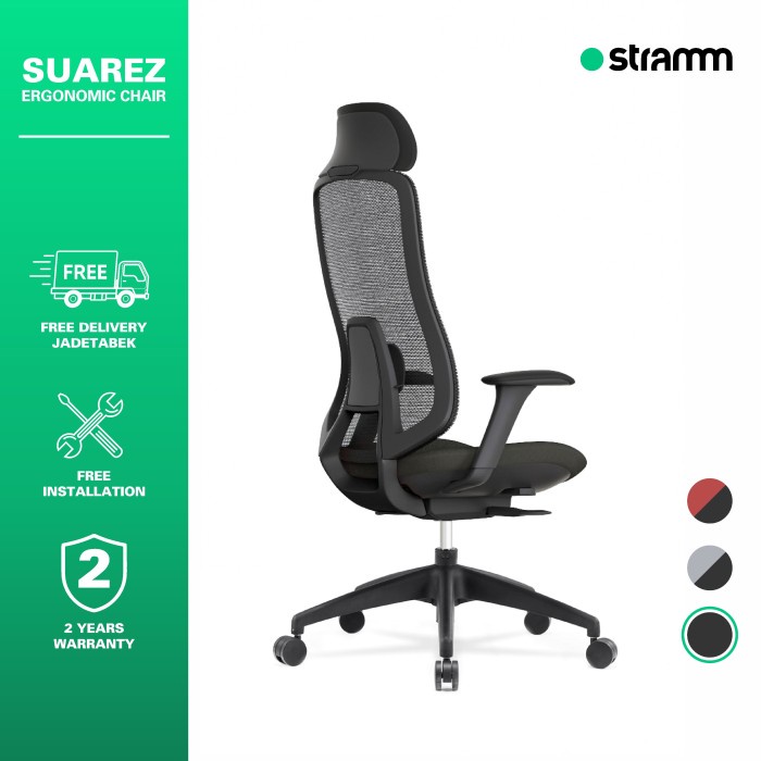 Kursi Kursi Kerja Ergonomis Stramm Suarez I