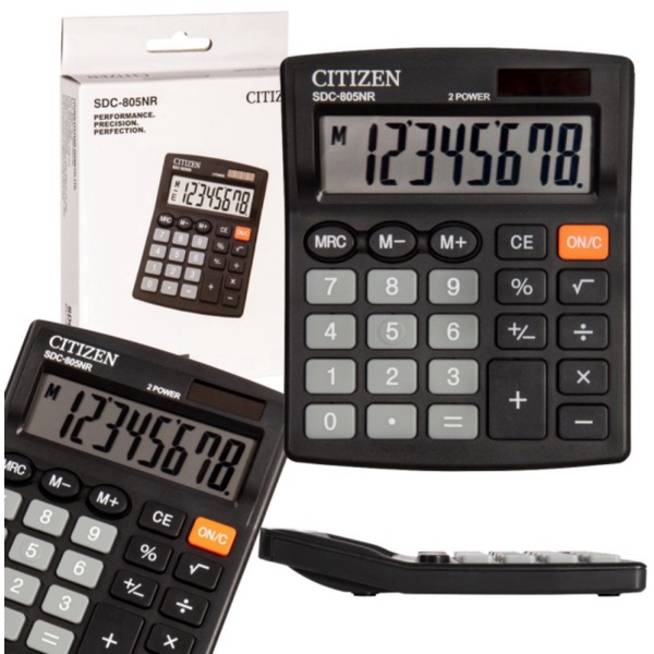 

Calculator Citizen SDC-805NR Kalkulator Diskon Dijual Digits 8