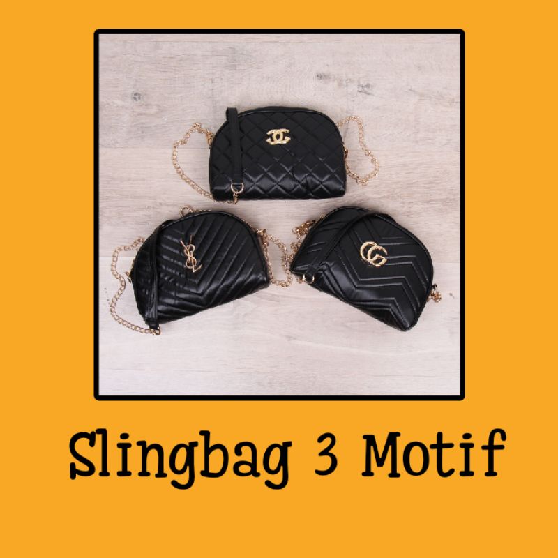 GROSIR TAS WANITA MEDAN MURAH TAS SELEMPANG 3 MOTIF