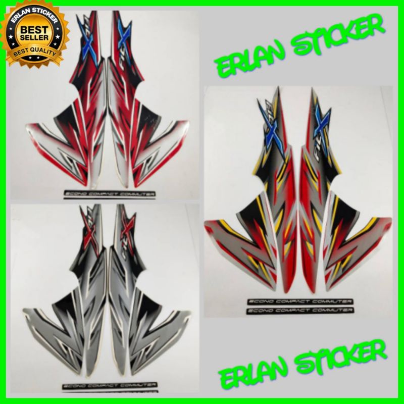 STIKER STRIPING BODY MOTOR HONDA FIT X 2008