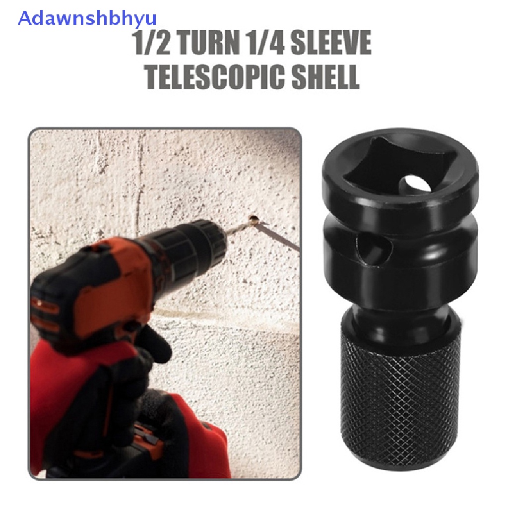 Adhyu 1per2sampai1/4 Hex Ratchet Socket Wrench Socket Adaptor Drive Converter Impact Tool ID