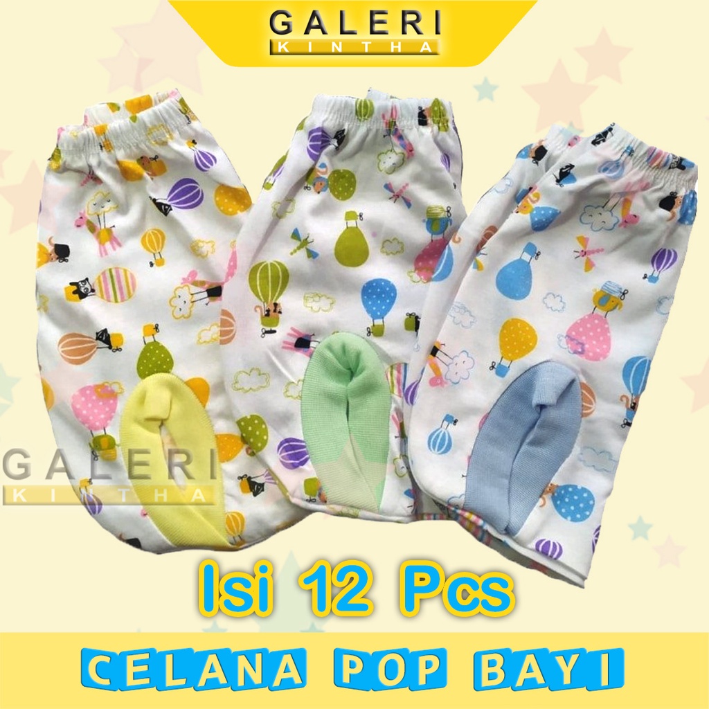 Celana Pop Bayi Bahan Katun Halus Lembut Celana Bayi Murah Perlengkapan Bayi Baru Lahir