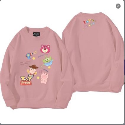 LETS GET TOGETHER SWEATER CREWNECK TOY LOTSO SWEATER OBLONG WANITA