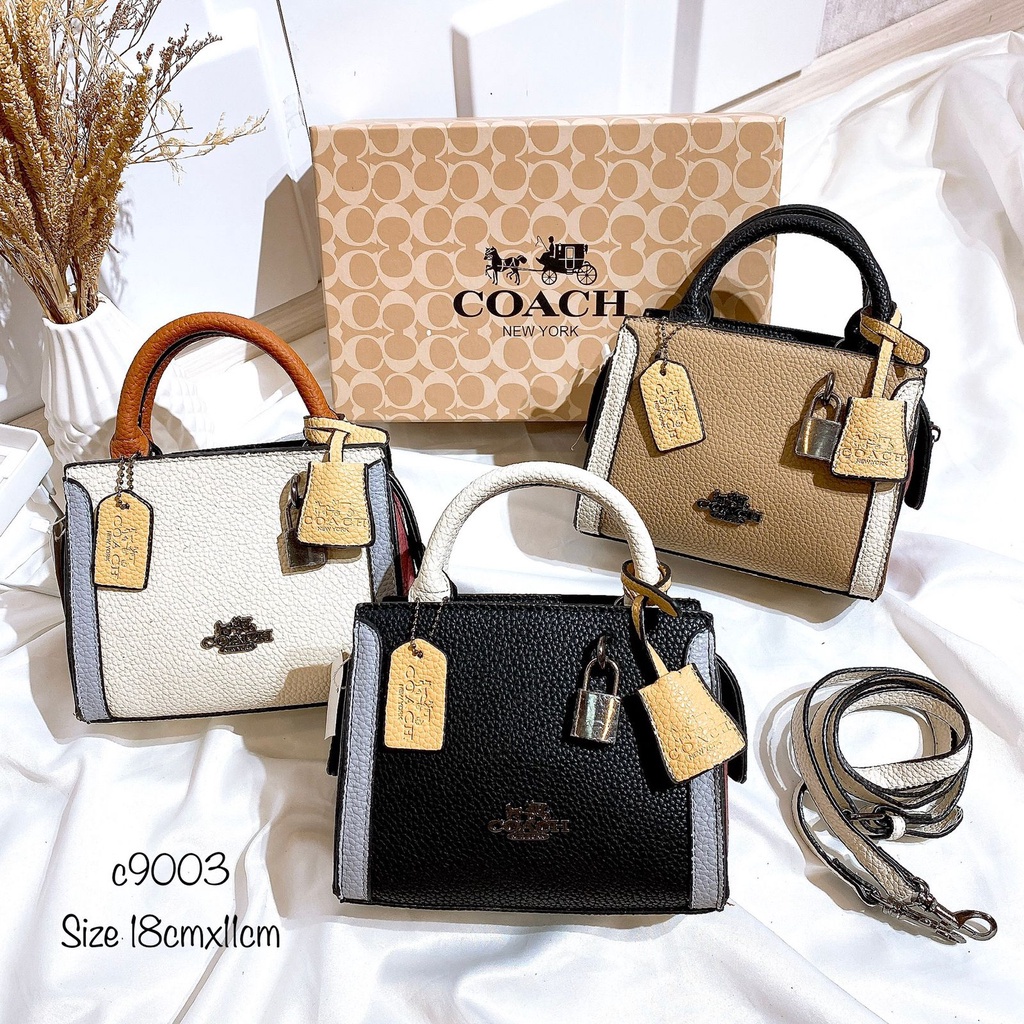 COACH MICRO ZOE CROSSBODY IN COLORBLOCK COACH