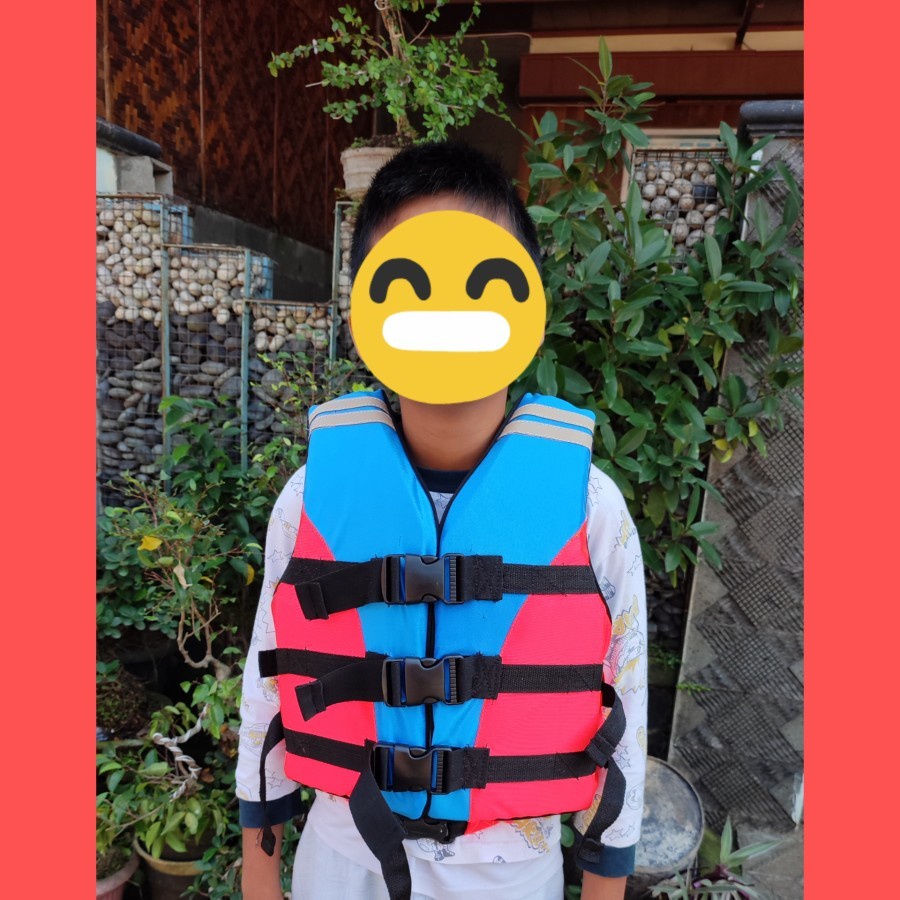 Pelampung Renang Anak Life Jacket Rafting Snorkling Outdoor
