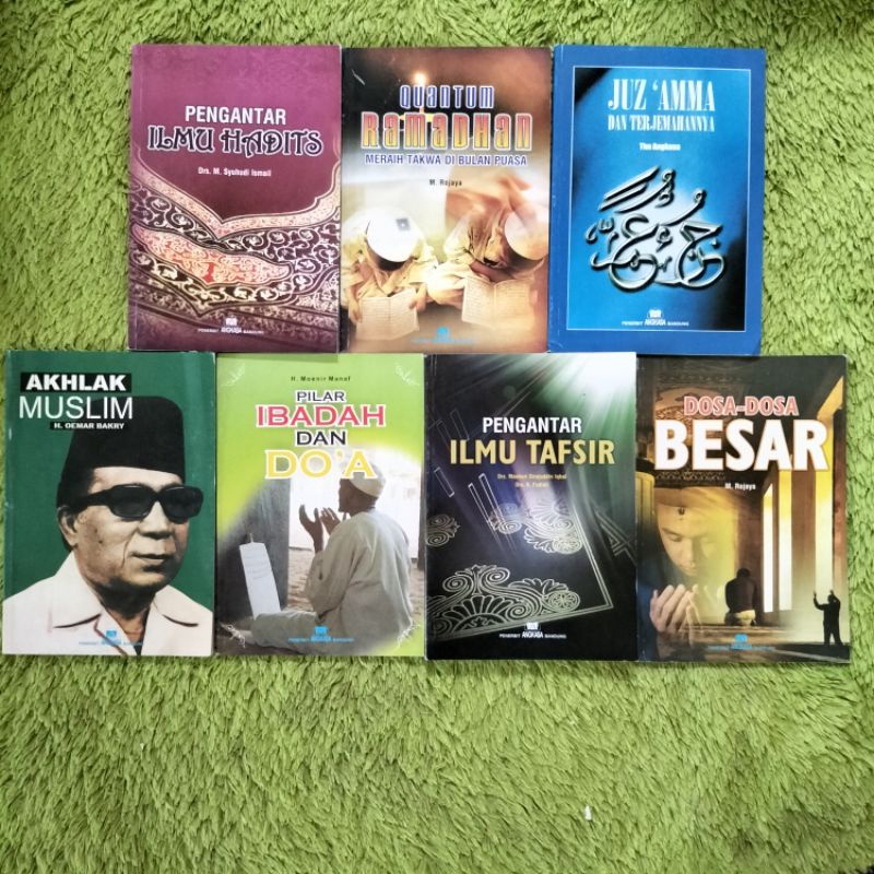 Jual BUKU BACAAN AGAMA PENGANTAR ILMU HADITS PILAR IBADAH DAN DOA DOSA ...