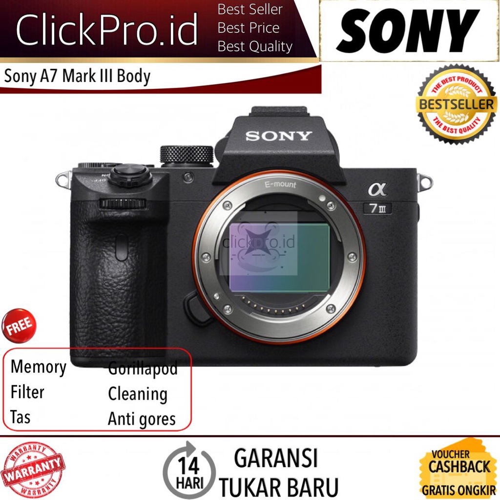 Sony a7 III Body Only / a7 Mark III Body