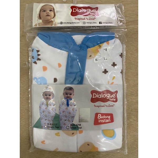 Dialogue Baby Bedong Instan DLB4218 (Tanpa Topi)
