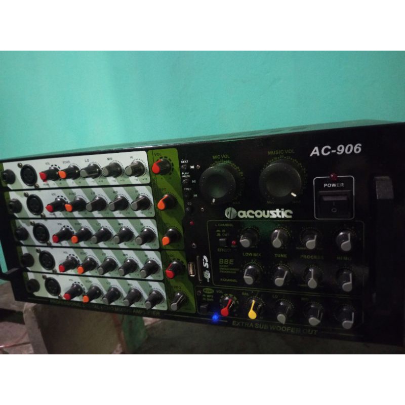 ampli acoustic ac-906 bekas