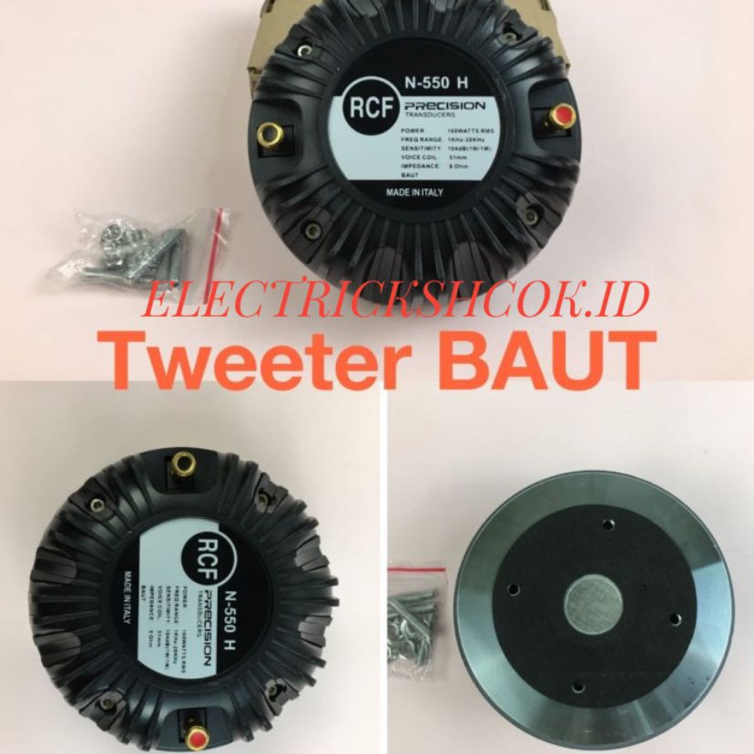 DRIVER TWEETER RCF N550H / RCF N 550H COIL 2INCH MODEL BAUT