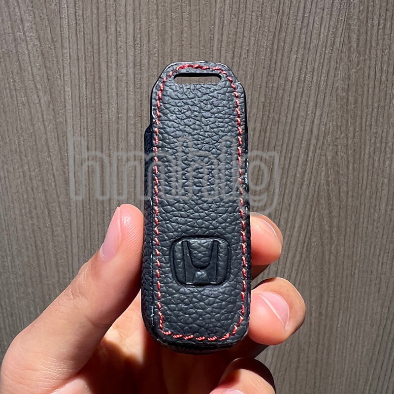 Case Holder Kunci Remote Mobil Keyless Bahan Kulit Untuk Honda Scoopy Vario PCX Monkey125 Motor Scooter Smart Motor Key Cover