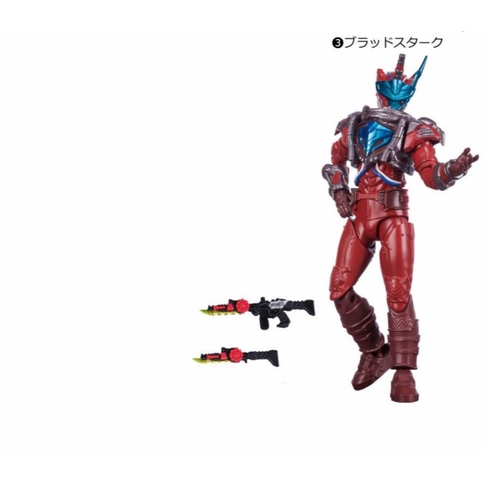 Shodo-O Outsider Kamen Rider 6 Build Night Rogue & Blood Stark - Blood Stark+ACC