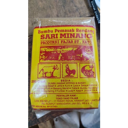 

bumbu sari minang