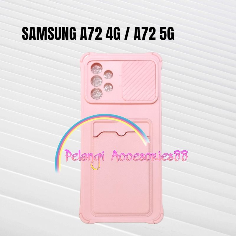 CASE OPPO SAMSUNG A72 4G / A72 5G CASE SOFTCASE SLEDING WARNA WARNI