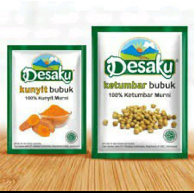 

Desaku Bumbu kunyit / Ketumbar _ 1 sachet