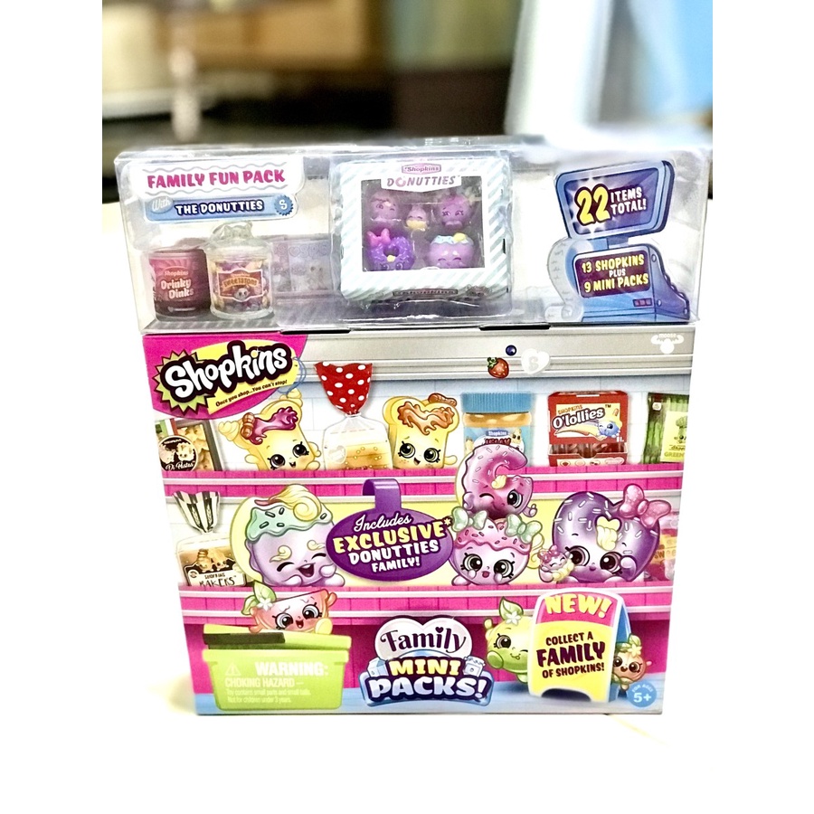 TERMURAH SHOPKINS FAMILY FUN PACK SHOPKINS FAMILY MINI PACKS 22 ITEMS