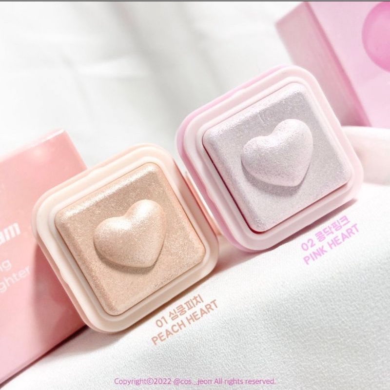 COLORGRAM Milk Bling Heartlighter Highlighter High Lighter