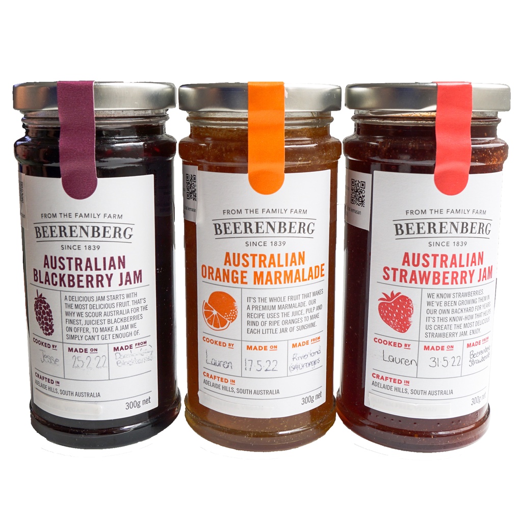 Beerenberg Jams – Selai Premium Australia 300gr