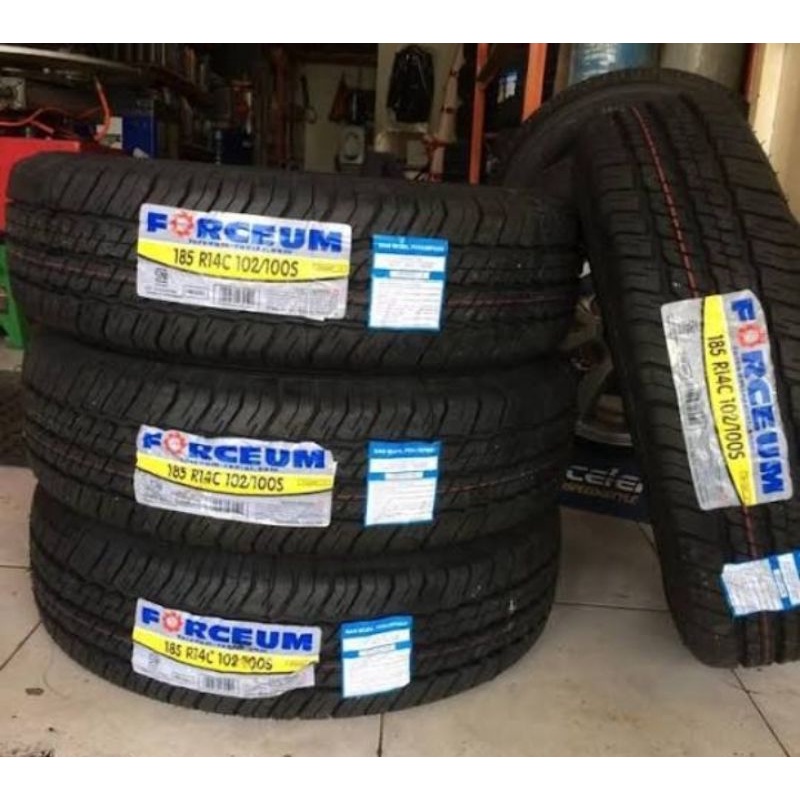 BAN MOBIL RING 14 TUBLES UNTUK MOBIL MUATAN FORCEUM DIGON 185 R14C 102/100S L300