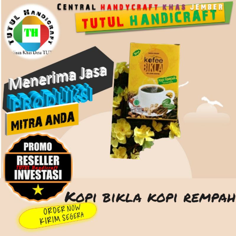 

KOPI BIKLA KOPI REMPAH Kopi Berkhasiat BOX 20 SACHET