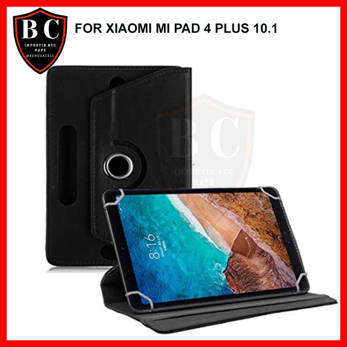 SARUNG TAB XIAOMI MI PAD 4 PLUS 10.1 - ROTARY CASE MI PAD 4 PLUS 10.1