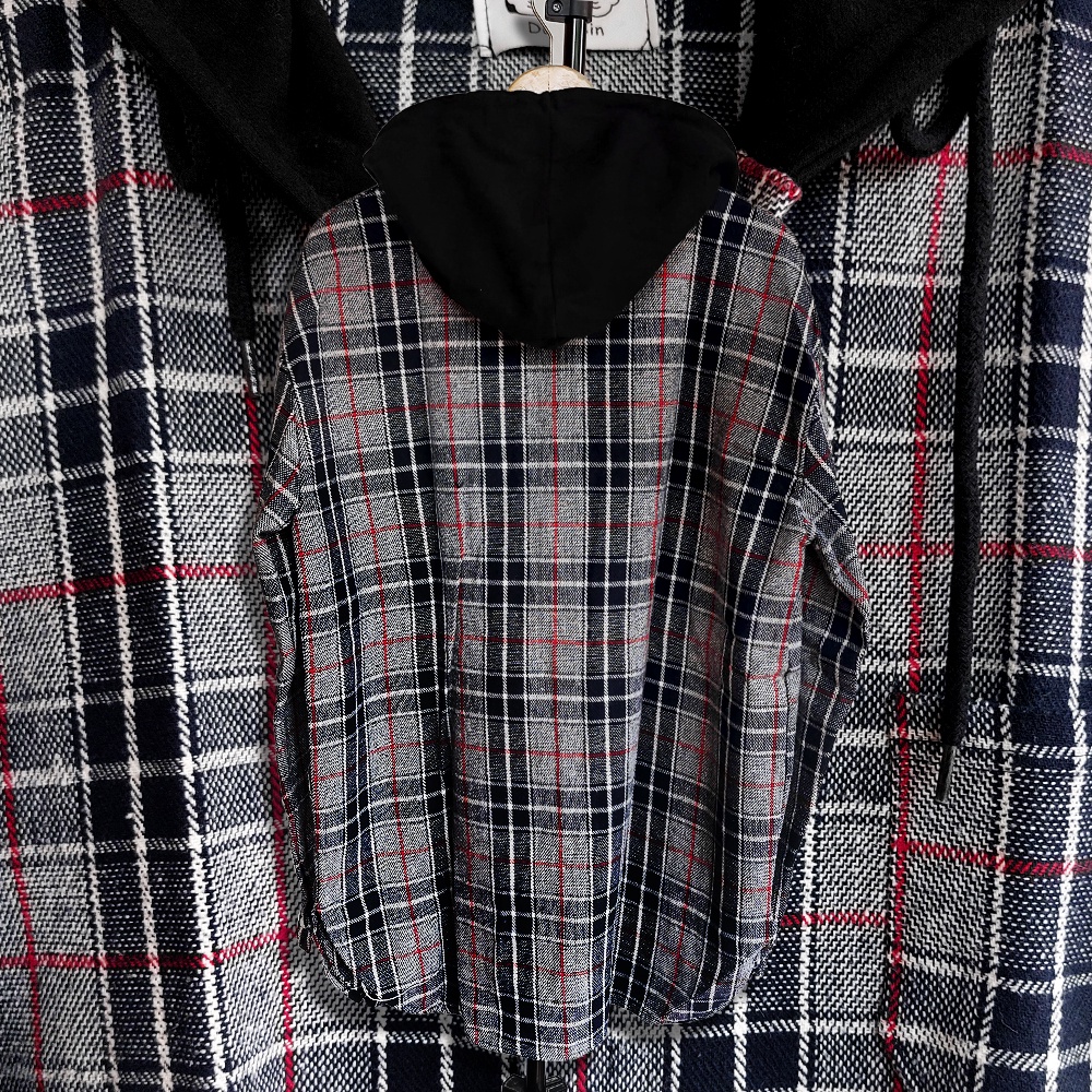 Flannel Hoodie Original 03 - XXL Big Size