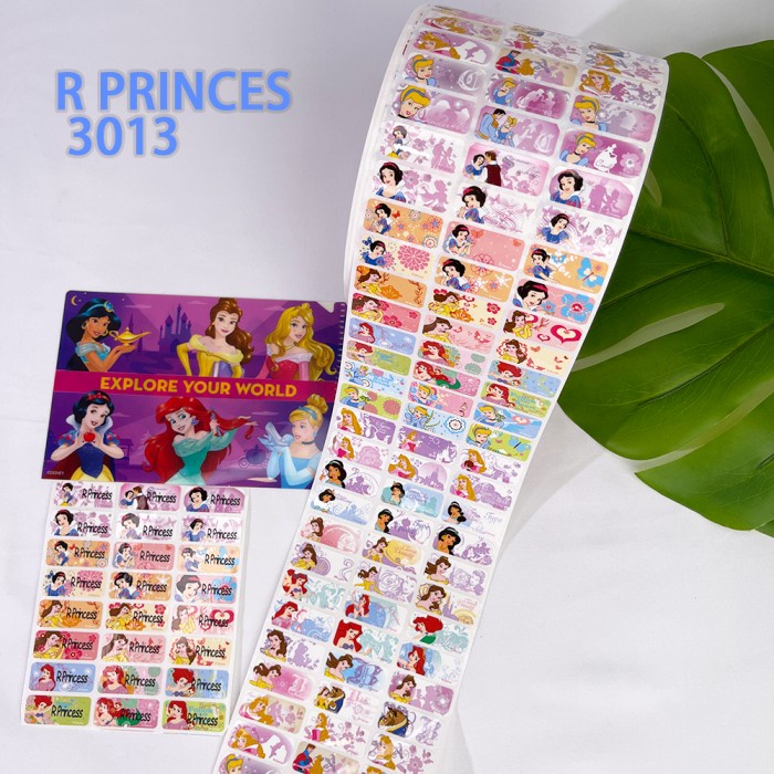 

LABEL NAMA STIKER NAMA PREMIUM R PRINCESS ORI TW WATERPROOF