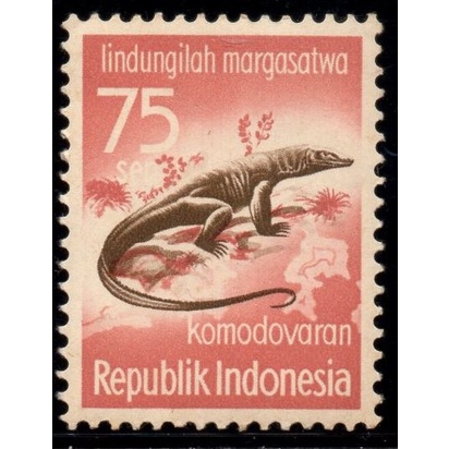 

✨NEW✨ - Prangko/Perangko INDONESIA 1959 I-040-240 MARGASATWA - MINT NO GUM