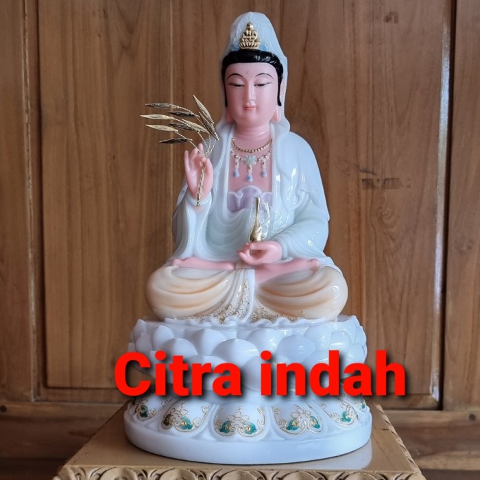 CITRA INDAH - PATUNG RUPANG KWAN IM 12" ORIGINAL MARMER