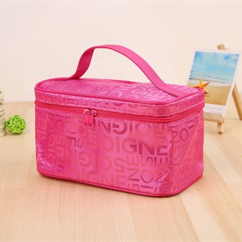 Medan Termurah Travel bag kosmetik Tas penyimpanan makeup motif import