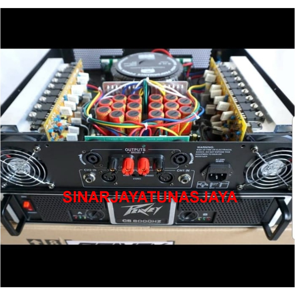 POWER AMPLIFIER PEAVEY CS-8000 HZ / CS8000