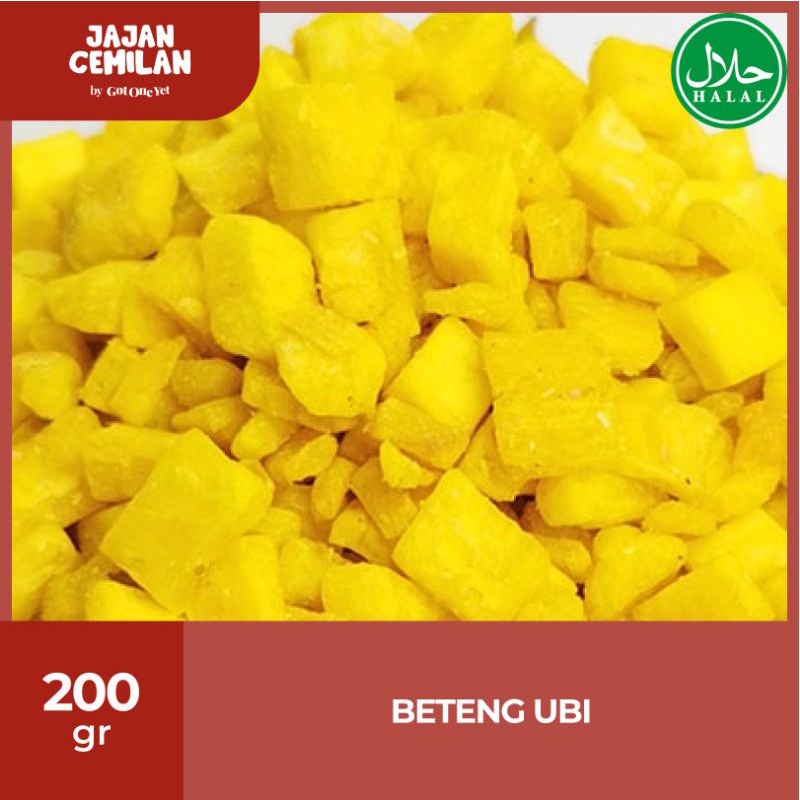 

[200 G] UBI BENTENG/ KERIPIK UBU BENTENG / SNACK CEMILAN