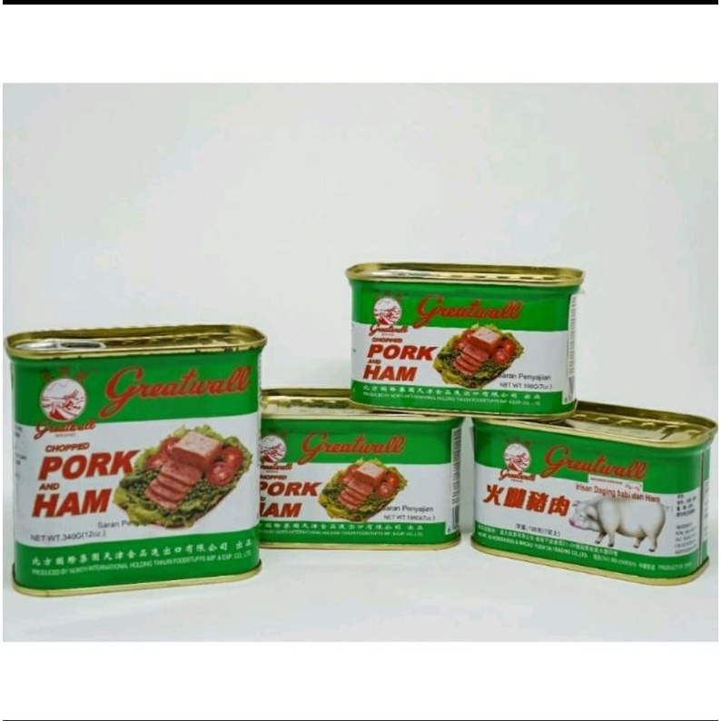 

Maknyuss1 Greatwall Canned Chopped Pork And Ham 340G