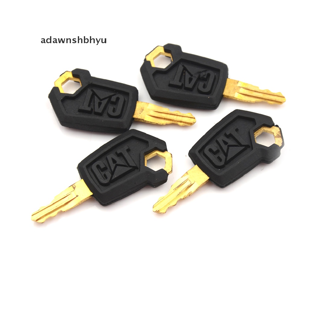 Adawnshbhyu New 4PCS Kunci Ignition Loader Dozer Alat Berat Untuk Caterpillar 5P8500 CAT ID