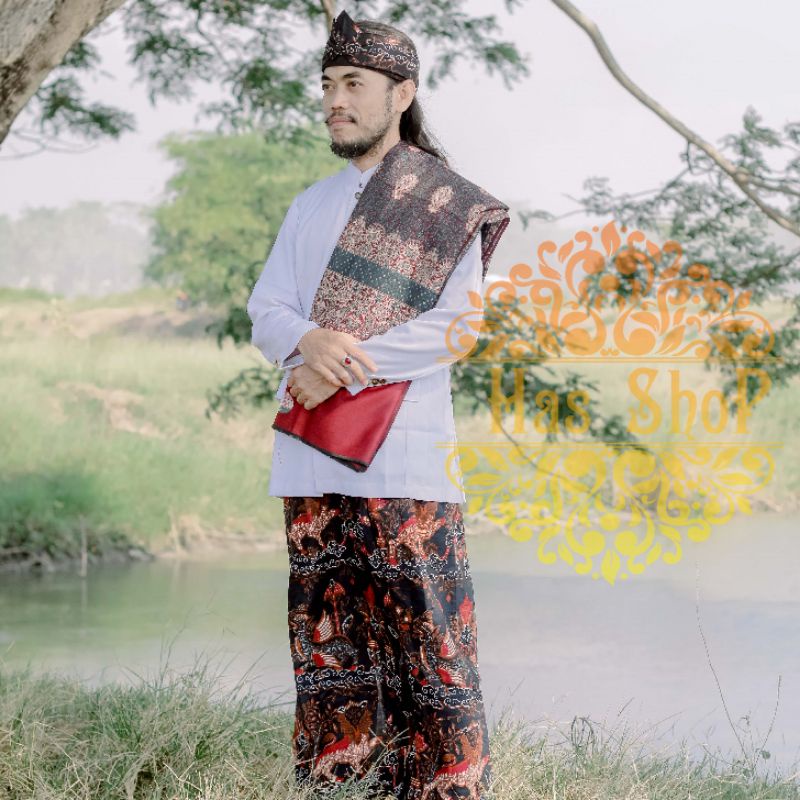 Sorban Kashmiri premium original tenun bukan sablon dan print-Original kashmiri Tenun