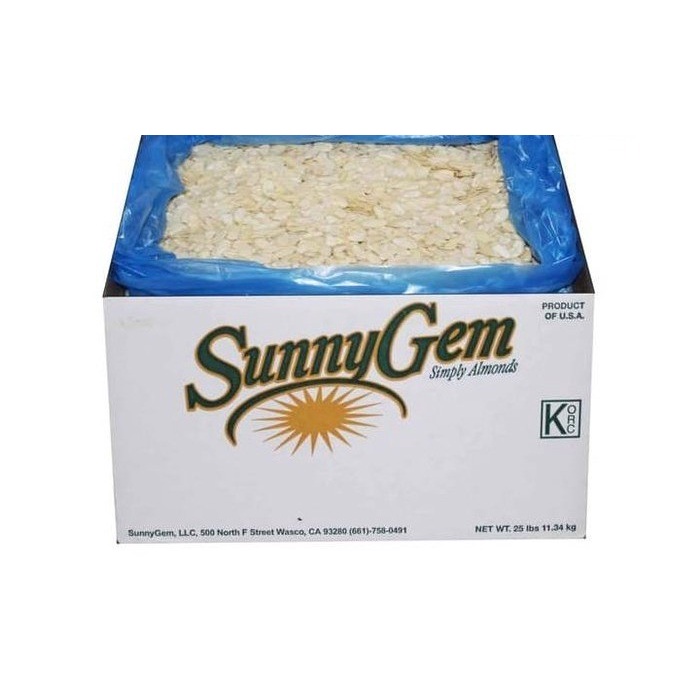 

PROMO Almond slice Blue Diamond 25 lbs 11.34 kg 1 dus - Sunny Gem