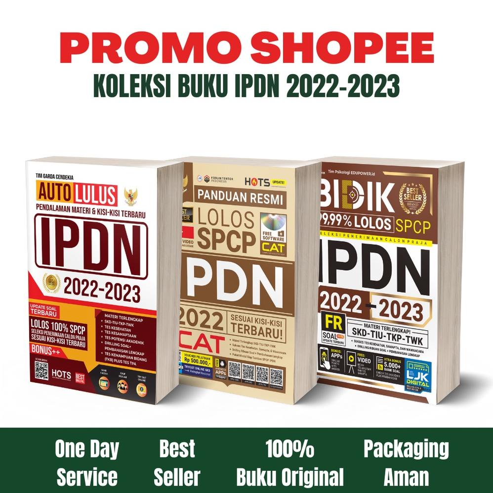 Baru - Buku Ipdn Lengkap - Panduan Resmi Lolos Spcp Ipdn 2022 / Bidik Ipdn 2022 / Auto Lulus Ipdn .,