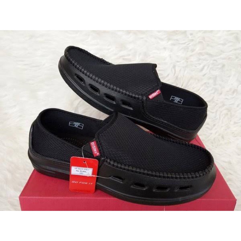 SEPATU ARDILES PRIA Slip on cowok ringan Piranty untuk kerja santai sekolah kuliah, ukuran 39 40 41 42 43 warna cokalt