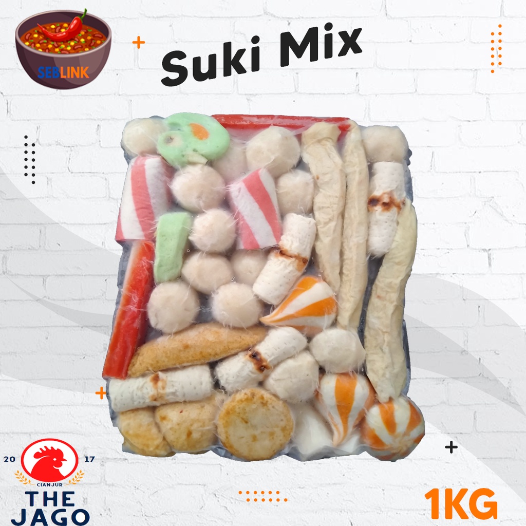 Cedea Suki Suki Mix 1KG 500G 250G