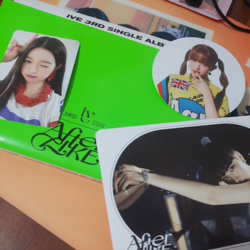 ive after like album fullset pc photocard wonyoung circle card cc postcard rei