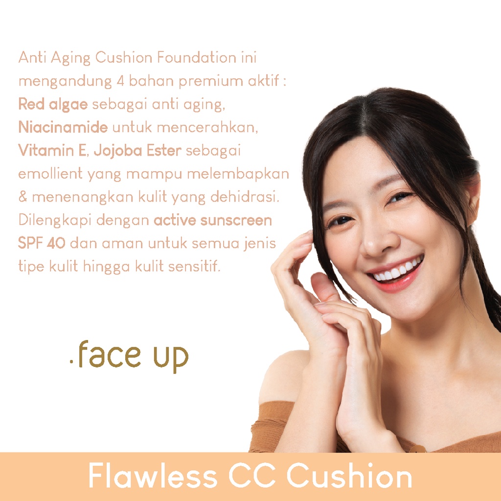 FACE UP SINERGIA FLAWLES CC CUSHION