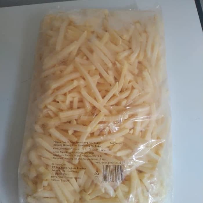 

KENTANG FRENCH FRIES SHOESTRING BELGIA 1 KG MURAH