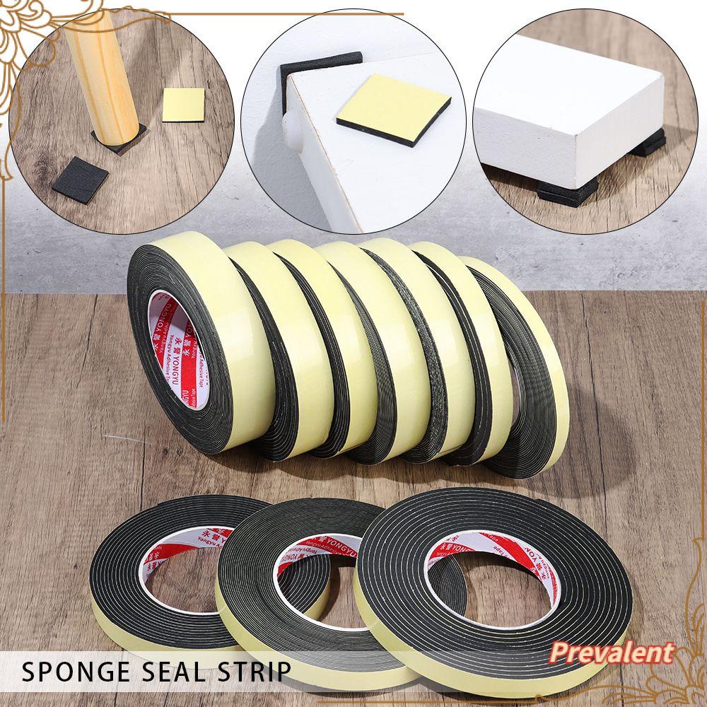 Preva 1pcs Seal Strip Perangkat Keras Kamar Mandi Jendela Pintu Insulasi Suara Weather Stripping Rubber Strip Tape