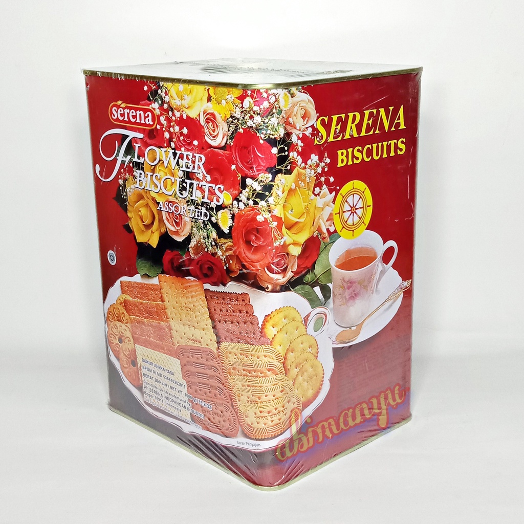 

SERENA FLOWER BISCUIT ASSORTED 1000 GRAM