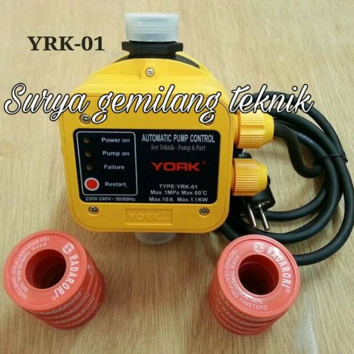 Auto York Automatic Pressure Control Automatic Pump Control