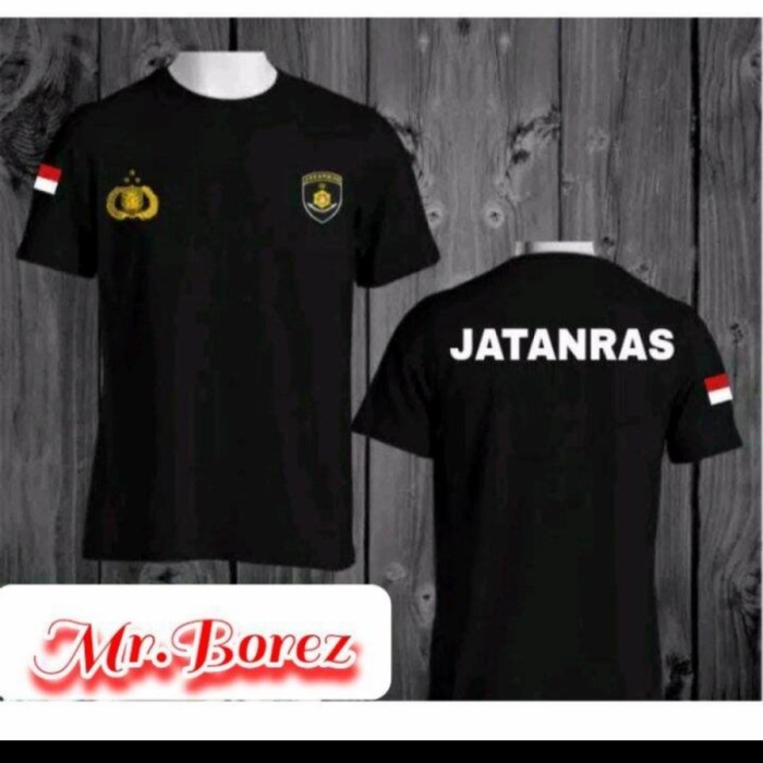 Baju JATANRAS Kaos / Kaos Jatarnas Lengan Pendek / Tshirt JATANRAS